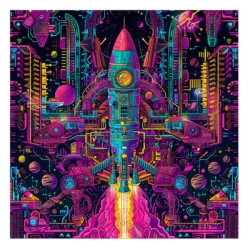 Galactic Gear 1000 pce Jigsaw Puzzle