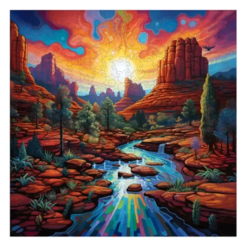 Sedona Sunset 1000 pce Jigsaw Puzzle