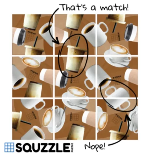 Squzzle Puzzle Coffee Break