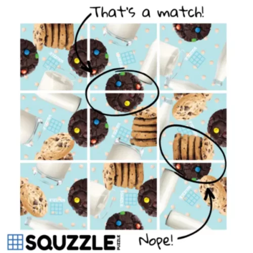 Squzzle Puzzle Cookies and Cream