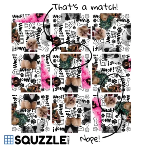 Squzzle Puzzle Dapper Dogs