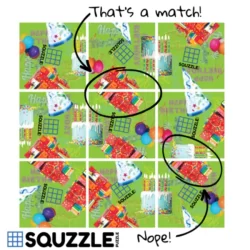 Squzzle Puzzle Happy Birthday