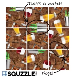 Squzzle Puzzle Happy Hour