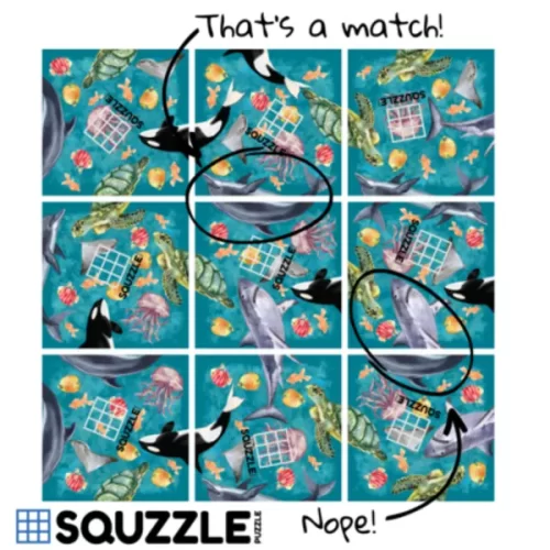 Squzzle Puzzle Ocean LIfe