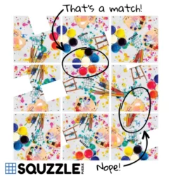 Squzzle Puzzle Painting