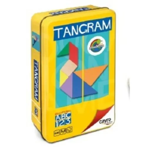 Tangram In Metal Tin