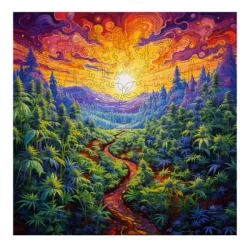 Trippy Puzzles Kaliedokush 300 pce Wooden Puzzles