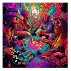 Trippy Puzzles Poker Palooza 300 pce Wooden Puzzle