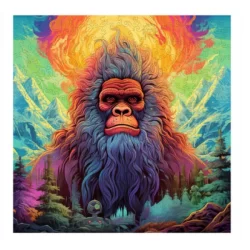 Trippy Puzzles Yeti Yonder 300 pce Wooden Puzzle