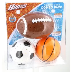GP02023 | Go Play! Squishy Sport Combo Pack|