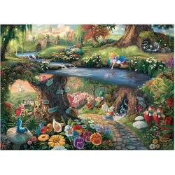 Harlington Thomas Kinkade 1000pce Puzzle - Disney: Alice in Wonderland