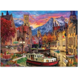 Harlington 1000pce Puzzle - Town Canal (NEW)