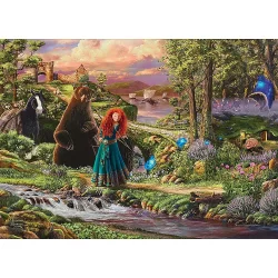 Harlington Thomas Kinkade 1000pce Puzzle - Disney: Brave (NEW)