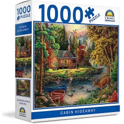 Crown 1000pce Puzzle  Landscapes Series 2 (3 Asst) (NEW)