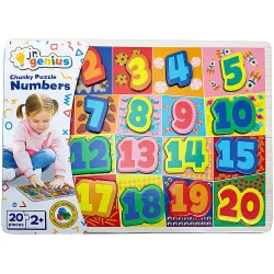 Jr.Genius Chunky Puzzle - Numbers 20pce