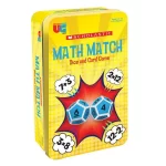 Math Match Dice and Card Game Tin