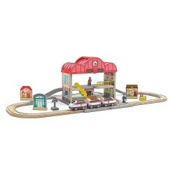 Portable Train Station Set