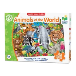 Jumbo Floor Puzzles  - Animals of the World