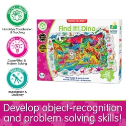 Puzzle Doubles - Find It! Dinosaurs