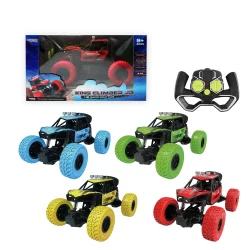 RUS-172 RUSCO 1:18TH. 4 ASST. KING CLIMBER JR OFF ROAD CARS - USB - RTR