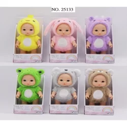 RUS-25133 GIGO 6 AST. 10" LIL ANIMAL BABY DOLLS