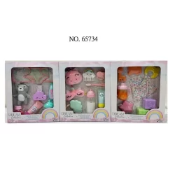 RUS-65734 GIGO 3 AST. DOLL CARE PLAY SETS