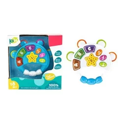 RUS-KL256227 MUSIC & LIGHT TAMBOURINE - 2 AAA INCL.