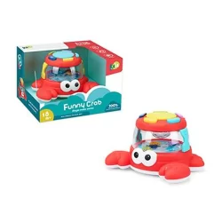 RUS-KL305158 TOY CRAB DRUM - 2 AAA INCL.