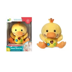 RUS-KL307376 TOY FLUFFY SOUND & LIGHT DUCKS
