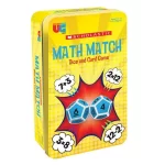 Math Match Dice and Card Game Tin