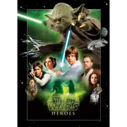Crown Premium 1000pce Puzzle - Star Wars: Heroes