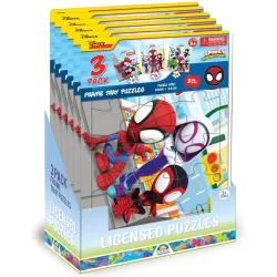 Spidey and His Amazing Friends 3pk Frame Tray Puzzles