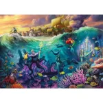 Harlington Premium Thomas Kinkade 1000pce Puzzle - Disney Villains: Ursula