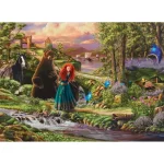 Harlington Premium Thomas Kinkade 1000pce Puzzle - Disney: Brave
