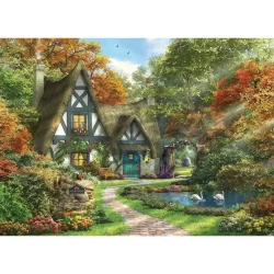 Harlington Premium 1000pce Puzzle - The Autumn Cottage (NEW)