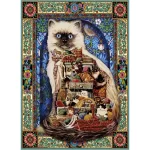 Harlington Premium 1000pce Puzzle - Cats Galore (NEW)
