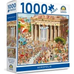 Crown 1000pce Puzzle  Castles & Cottages Series 3 - 3 Asst (NEW ART)