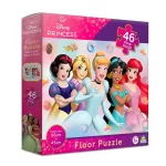 Disney Princess 46pce Floor Puzzle (NEW ART)