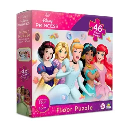 Disney Princess 46pce Floor Puzzle (NEW ART)