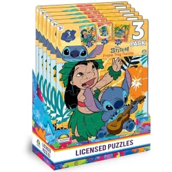 Stitch 3pk Frame Tray Puzzles