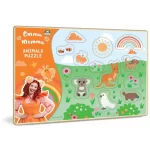 Emma Memma Wooden Pin Puzzle - 3 Asst - Alphabet