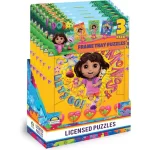 Dora 3pk Frame Tray Puzzles