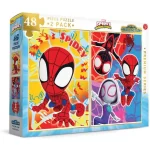 Harlington Kids Premium 48pce Puzzle 2 Pack - Spidey and His Amazing Friends
