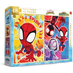 Harlington Kids Premium 48pce Puzzle 2 Pack - Spidey and His Amazing Friends