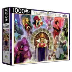 Crown Premium 1000pce - Disney Princess & Villains - 2 Asst (NEW)
