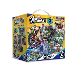 Avengers 6 Puzzle Pack (NEW)