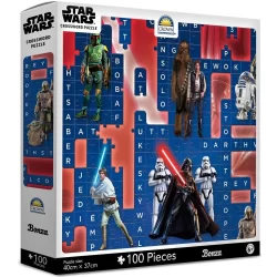 Bonza Crossword Puzzle 100pce - Star Wars (NEW)