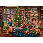 Harlington Premium Thomas Kinkade 1000pce Puzzle - Disney: Mickey & Minnie Trimming the Tree (NEW)