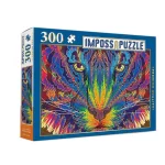 300pce ImpossApuzzle - Face to Face Rainbow Tiger (NEW)