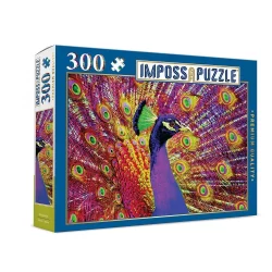 300pce ImpossApuzzle - Peacock (NEW)